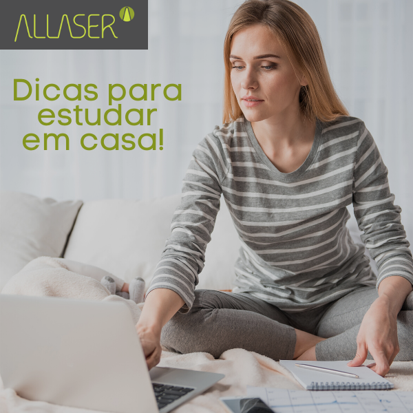 Dicas para estudar em casa!