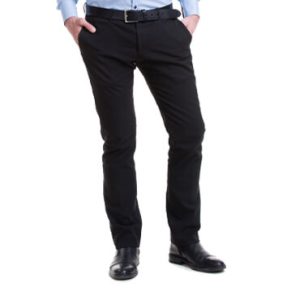 Navy Stretched Chinos